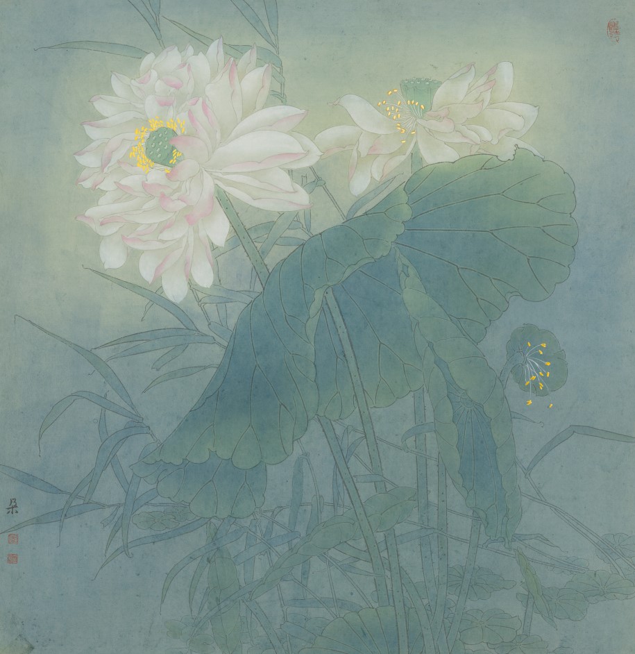 李金朵《夏月》64x62.JPG